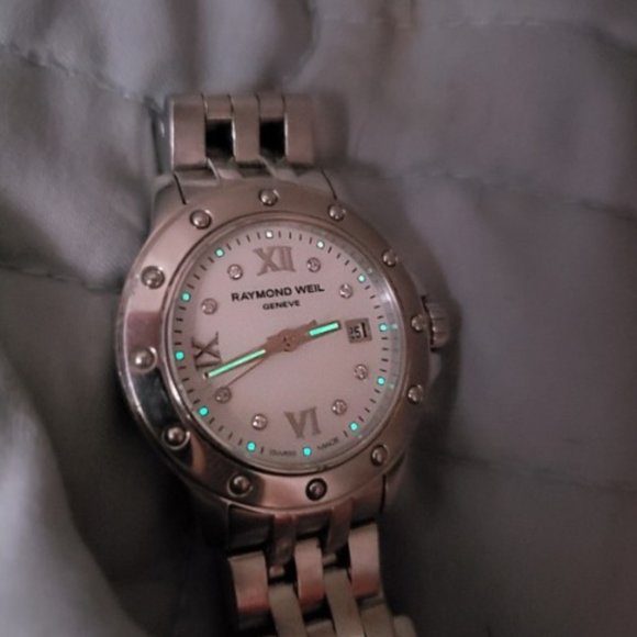 Raymond Weil Accessories - Raymond Weil Tango Mother of Pearl Watch 5399